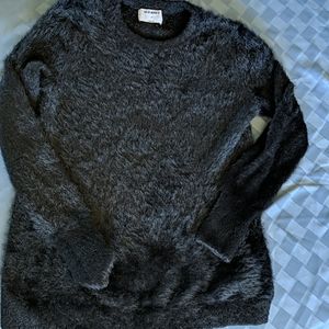 Black Furry Old Navy sweater, XS